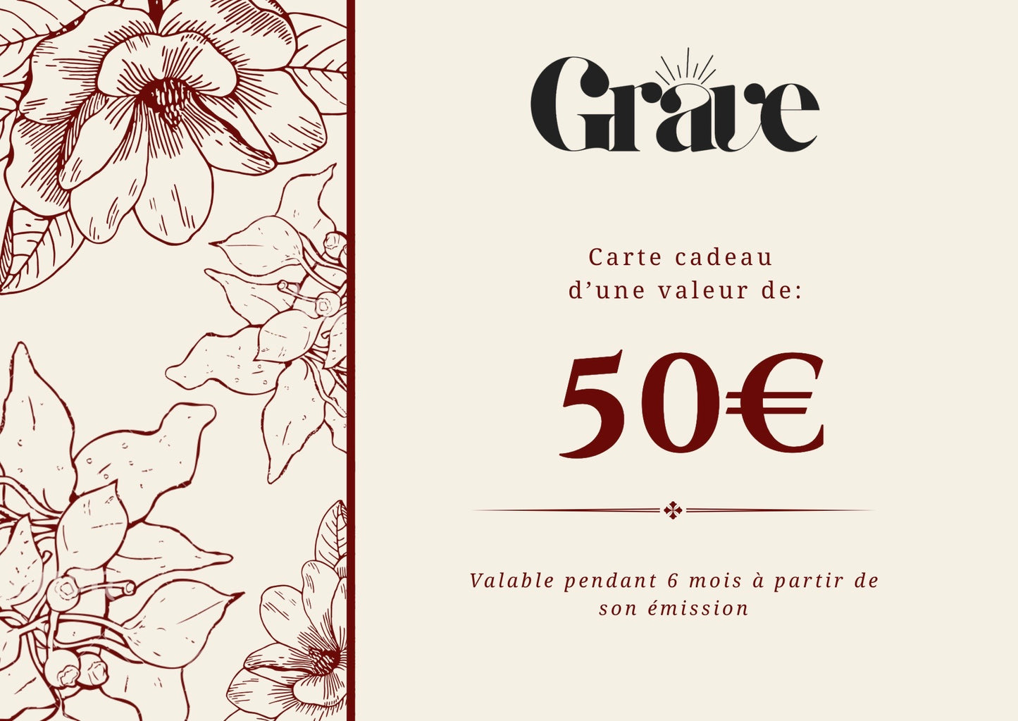 Carte cadeau